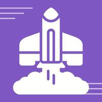 Rocket Launch Vector Icon