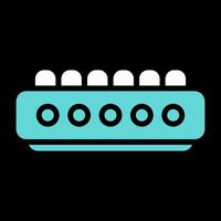 Cable Termination Block Vector Icon