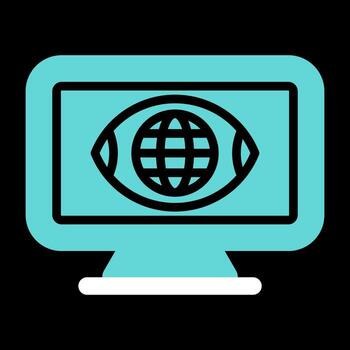 Computer Vector Icon