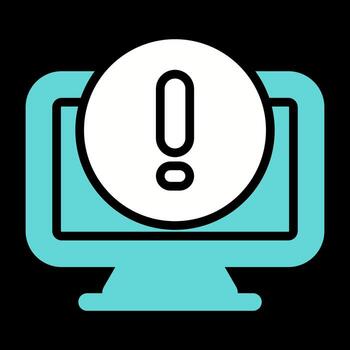 Computer Vector Icon