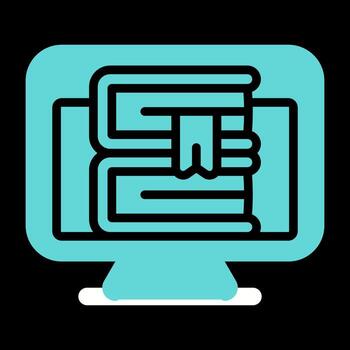 Computer Vector Icon