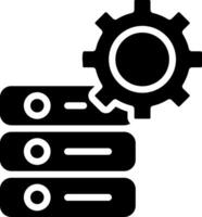 Database Management Vector Icon