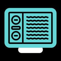 Desktop Computer Vector Icon