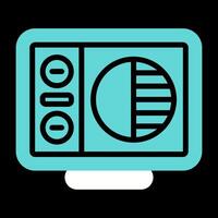 Desktop Computer Vector Icon