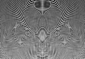 Fluid wavy line symmetric shape vector for element design.