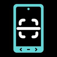 Qr Code Scanning Vector Icon