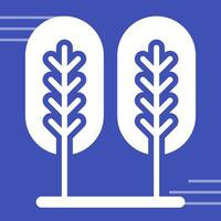 Birch tree Vector Icon