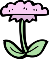 símbolo de flor de dibujos animados png