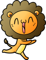 happy cartoon lion png