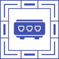 Network Switch Vector Icon
