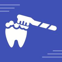 Brushing Teeth Vector Icon