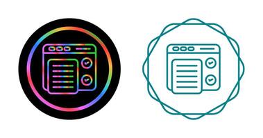 Concept Testing Vector Icon