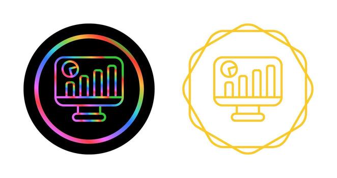 Data driven Design Vector Icon