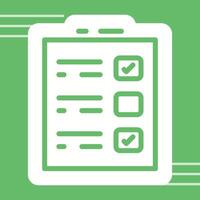 Checklist Vector Icon