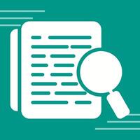 Document Review Vector Icon