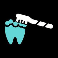 Brushing Teeth Vector Icon