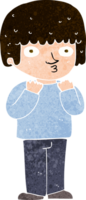 caricatura, sorprendido, hombre png