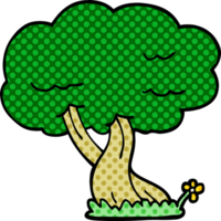 Cartoon-Doodle-Baum png