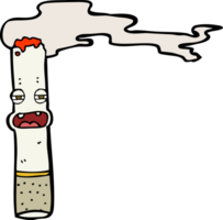 cartoon cigarette character png