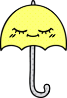 bande dessinée livre style dessin animé de une parapluie png