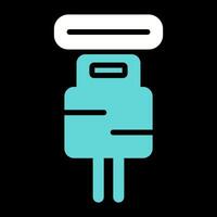 icono de vector de enchufe
