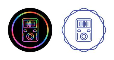 MP3 Player Vector Icon