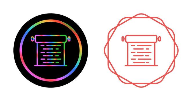Scroll Vector Icon