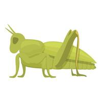 Ant grasshopper icon cartoon vector. Jump small vector