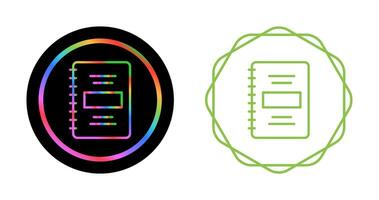 Notebook Vector Icon