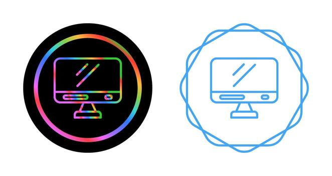 Monitor Vector Icon
