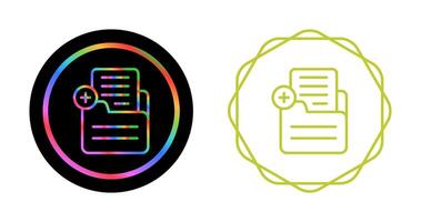 Document Add Vector Icon