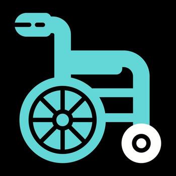 Wheelchair Vector Icon
