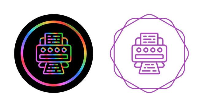 Printer Vector Icon