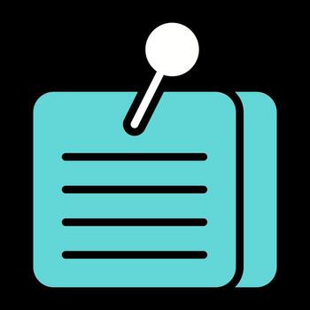 Memo Vector Icon