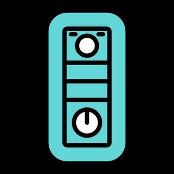 icono de vector de escritorio