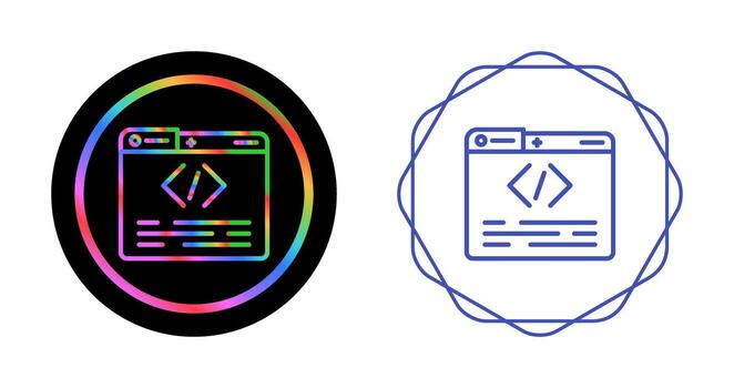Programming Vector Icon