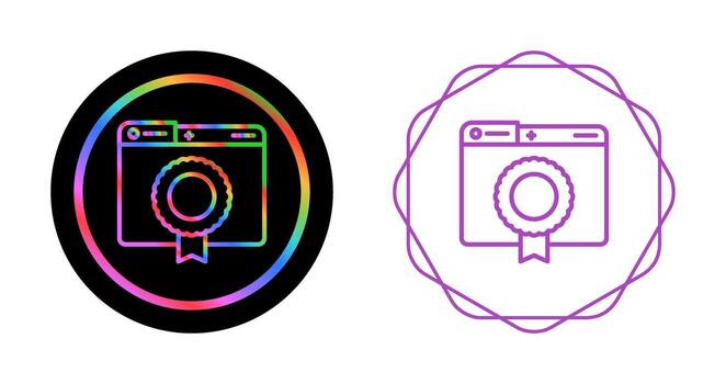 icono de vector de premio