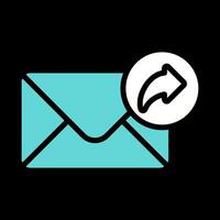 Email Forwarding Vector Icon