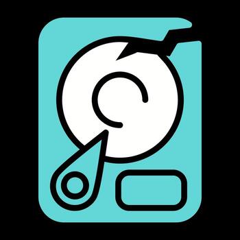 Hard Drive Vector Icon