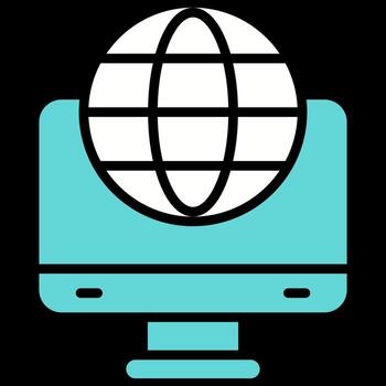 eCommerce Hosting Vector Icon