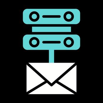 Email Server Vector Icon