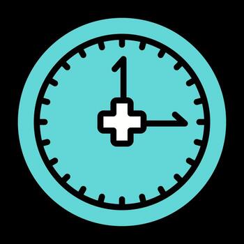 Clock Vector Icon