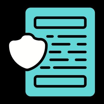 icono de vector de documento