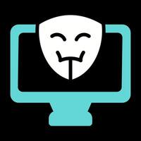 icono de vector de hacker