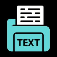 Text File Vector Icon