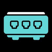 Network Switch Vector Icon