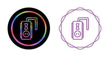 icono de vector de enchufe