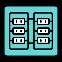 Server Room Vector Icon