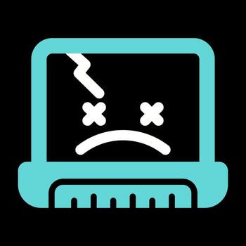 icono de vector de laptop