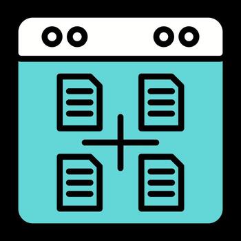 File Explorer Vector Icon